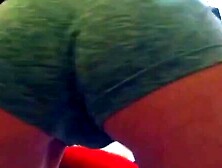 Busty MILF Shows Off Her Big Ass in Lingerie