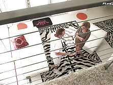 pervert milf mounts the plumber and her fiance joins the party! dp to threesome ass sex sex! Ass Sex,  Twat,  wet twat,  Milf,