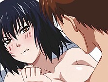 1st Love two - Breasty teen's juicy twat gets red from 1st time romantic manga bang