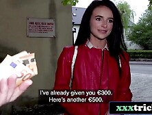 Public Pickup Ends with Nylon Ripping Snatch Pounding