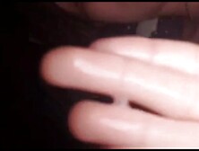 Lovely teen suck her own foot