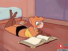 CUTE FUTA FUR ANGEL HARD DRILLED GIRLFRIEND AND CREAMPIE - FUTANARI YIFF TOON 4K 60FPS