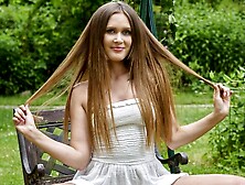 Impeccable Una's fingering movie