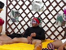 Screams, groans, sex, and joy!! My spouse's immodest dream comes true. I brought my most excellent ally over so this chab could