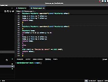 #47 Separate our class into separate. cpp and. h files and overload the % and comparison operators