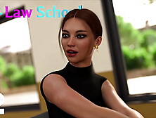 Law School #12 - Meeting The Hot Brunette Britain Girl