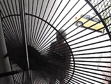 Lesbians Dylan Ryan and Sadie Lune have some strapon fun