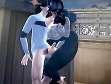 The Sims four max makes his stepmom blow his penis when dad pass way