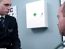 Cute Teen Is Getting Fucked In A Missionary Position By A Doctor