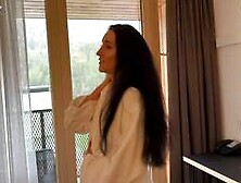 Step Mom Stuck On Balcony,  Super-Hot Cum In Gullet - Best Xxx Porn!