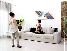 Behind the Scene from P-Sluts Vol.  47 Horny Busty Candy Scott