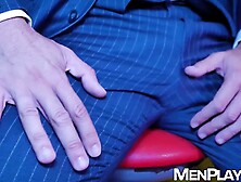 Hunt Latino stud Gustavo Cruz pulls his monster cock to stroke it solo