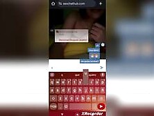 Hot latina teen flashing and helps me cum on chat