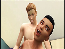 Two Sexy Youngsters Bareback | Sims Four