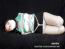 Asian Secretary Tied-Up