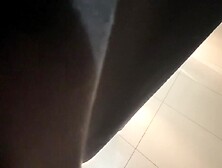 Fitting room.  I spy on a breasty gal changing garments and bang her,  ending up in her twat