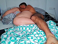 Perverted stepbrother wakes up his stepsister with morning sex - family Therapy BBC