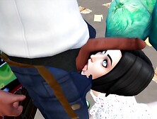 Horny Ex-Wife Cheats in Front of Man - Part one - DDSims