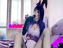 Asmr Alluring Licking For Strong Relax I Raiden Shogun Cosplay