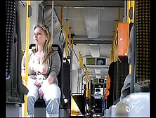 Big Tit Blonde On Public Bus