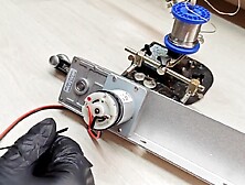 DIY screw machine unpacking,  assembly and anal test.