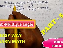 Sub Multiple Angles Class 11 math prove this math Slove By Bikash Educare Part five