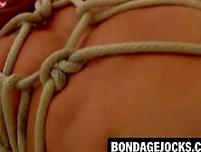 Rough And Raw - Bondage Domination With A Handsome Stud In Painful Pleasure