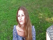 Babe Agrees To Fuck In The Park For Cash