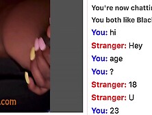 Omegle Big Tits Ebony Pt1