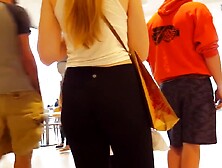 Candid - Sexy tight Lululemon Leggings ass