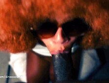 Lengthy Chubby Ebony Weenie in my throat!!