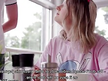 Russia's Hottiest Girl Next Door - headline with Passionate Sex