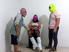 BRICKLAYER FULFILLS HIS EX-WIFE'S FANTASY ON HALLOWEEN!! SHE WANTED TO HAVE SEX WITH HER HUBBY'S BEST FRIEND AND BE WATCHED WHIL