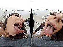 VR babe: Blowjob,  Doggystyle & Virtual Reality Porn