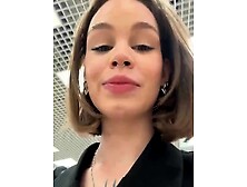 Street young,  Sexy Russian In Changing Cabin