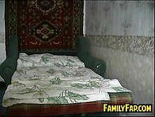 Russian Step mother In Law Gets Fucked