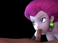 Anime Hentai - Jessie From Team Rocket Sucks Dick In Pov - Pokemon Parody