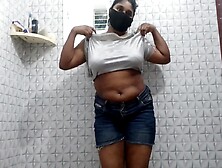 Desi Girl Shower Romm