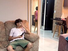 My neighbour bangs me hard in the butt whilst my spouse's cuckold doesn't notice.