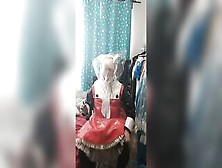 Pvc Roll Cosplay With Eva Helmet Bagging Breathplay Kigurumi Sissy