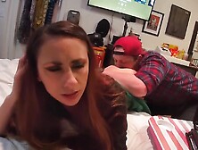 Starbucks Barista goes home with a Photographer and fucks his venti cock