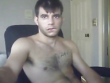 24 Year Old Hairy Amateur Jerking Off