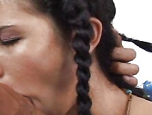 Sexy French teen fucked in the bedroom