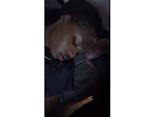 Jerking Over Sleep Ebony