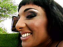 Loona Luxx French Gipsy Ass Sex & Mugur, outdoor, sweet, wet whore, EURO, large melons, gigantic butt, bum fuck, swallow spunk,