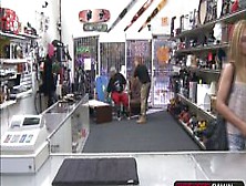 Alluring bag seller gets fucked hard for huge money