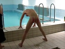 British Swimmer Boy Caned Hard