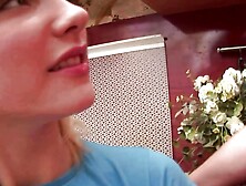 Very Hot Blonde and Brunette Lesbian Babes Ram Dildos in Their Asses and Pussies