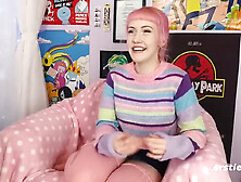 Sexy Evie Enjoys Double Penetration Solo Masturbation