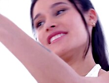 Lesbian Babes Sharing Pussy Licks in Threesome